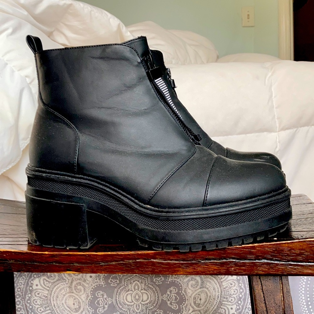 ASOS PLATFORM BOOTIES